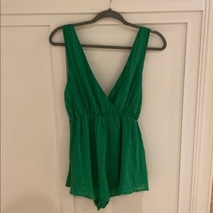 Green romper